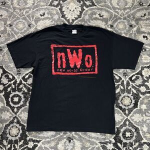 Vintage 90s NWO WCW Bad Has Arrived And Its Here To Stay Black T-Shirt Size XL